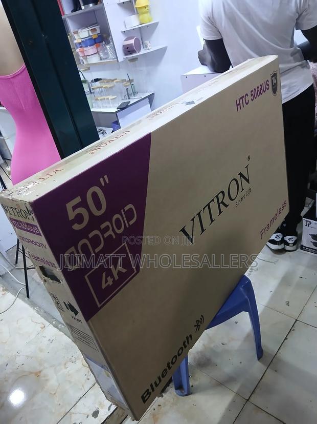 Vitron 50inch Smart Android Tv With Bluetooth - main view