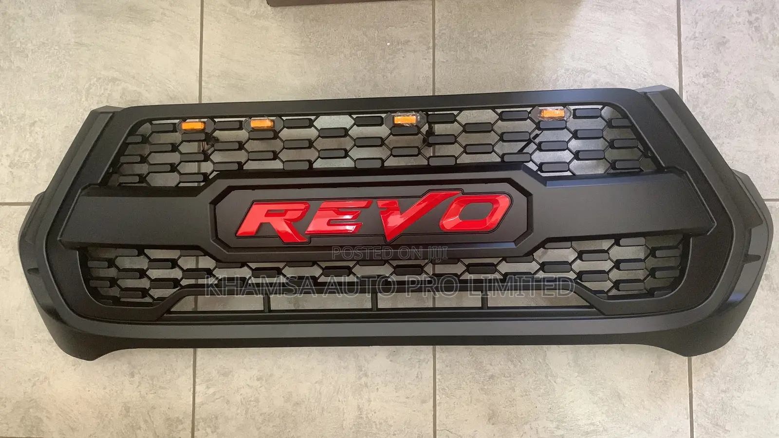Toyota Revo Gr Grille With Led