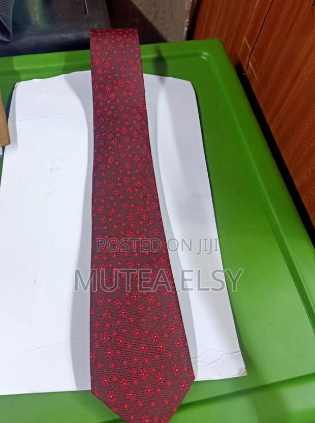 Maroon Hepiide Executive Single Ties - thumbnail 2