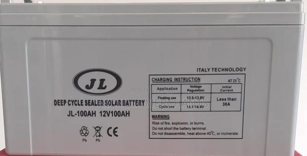 100ah Deep Cycle Solar Battery/100amps Battery