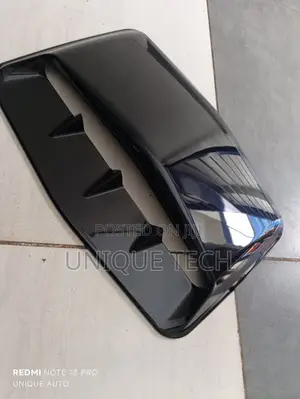 Car Decorative Black Bonnet Hood Scoop