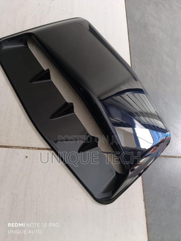 Car Decorative Black Bonnet Hood Scoop