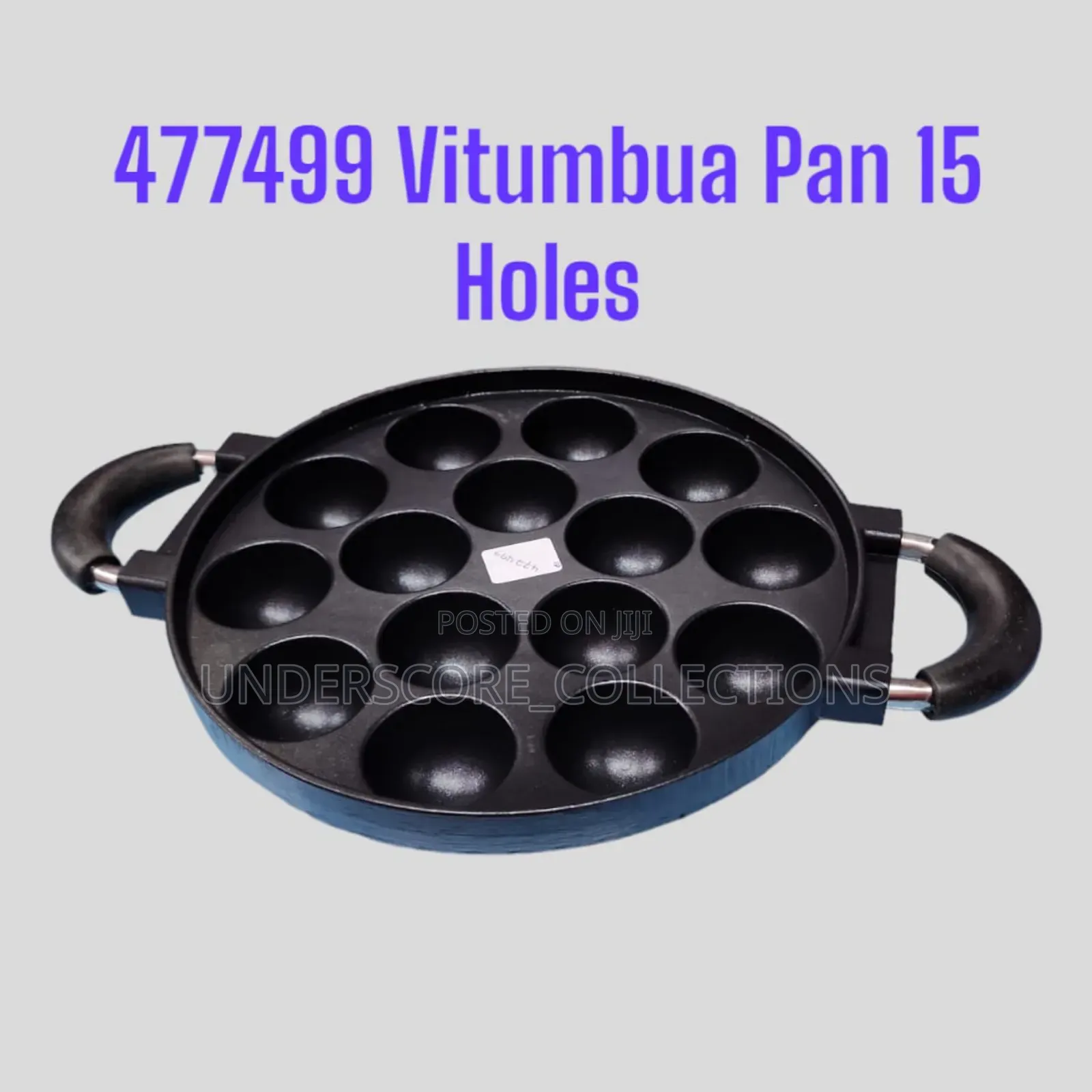 477499 Vitumbua Pan 15 Holes