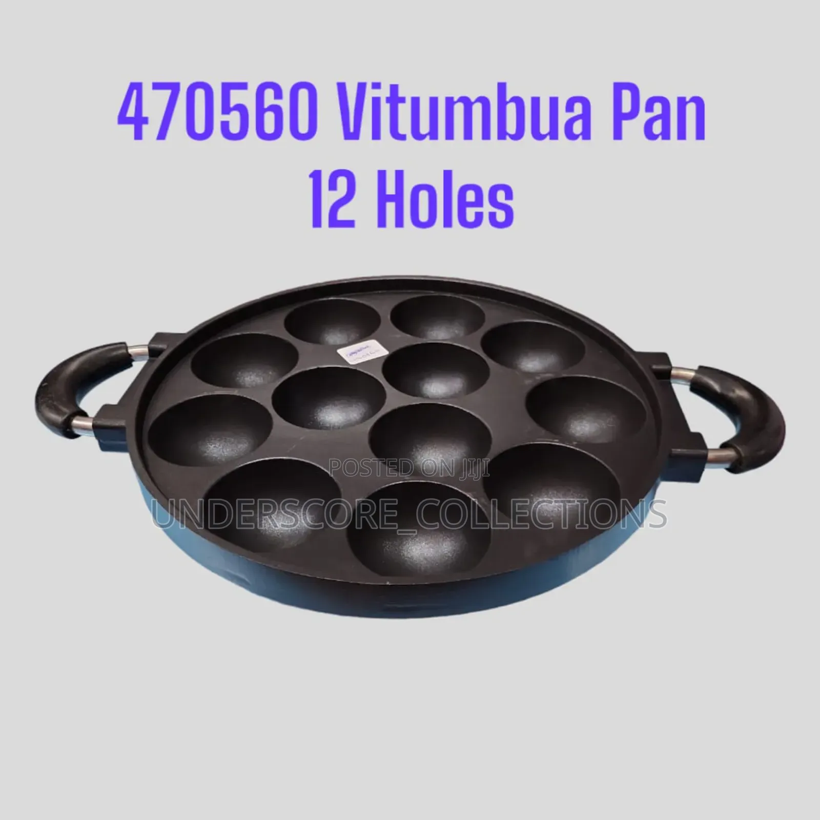 470560 Vitumbua Pan 12 Holes