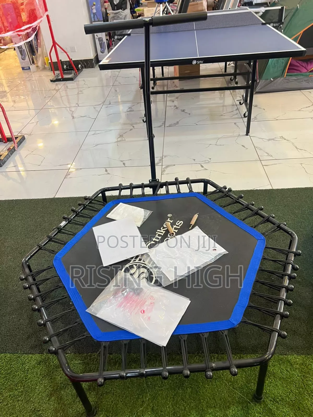 Strong Durable Mini Trampoline With Handles