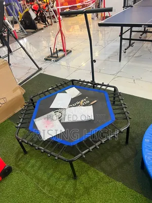 Modern Mini Trampoline With Handles