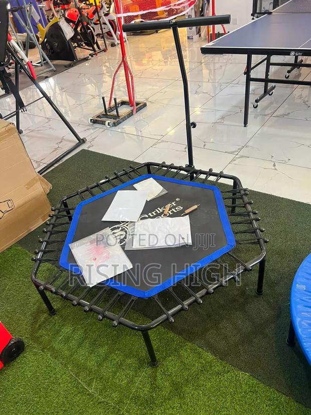Modern Mini Trampoline With Handles