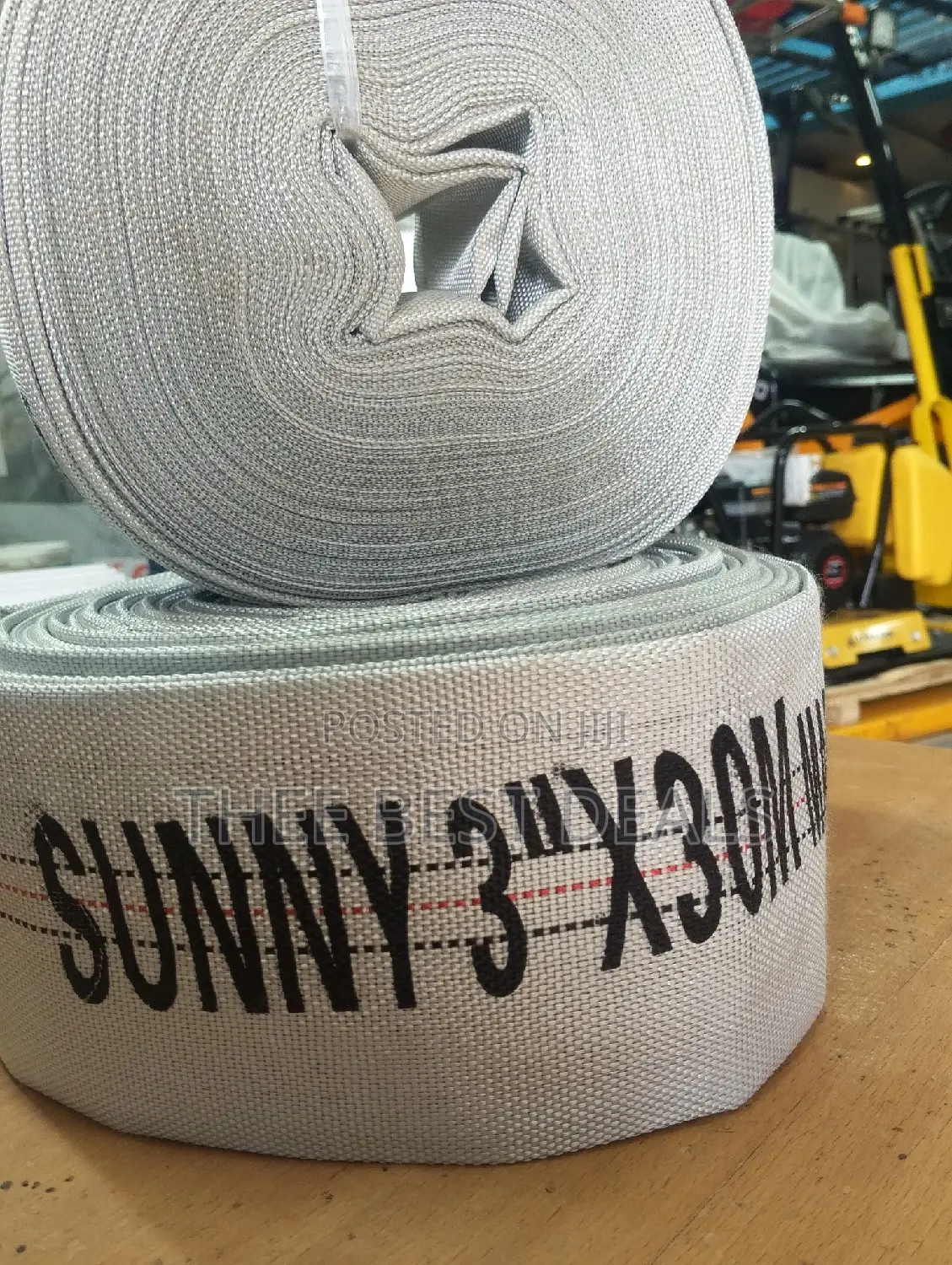 3"X30m PVC White Delivery Hose Pipe