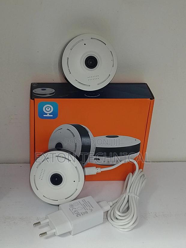 Round Fisheye Wifi 1080p CCTV Camera