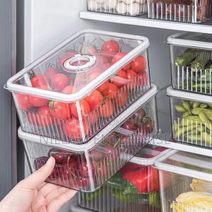 *Acrylic Transparent Fridge Organizer 3 PCS - thumbnail 2