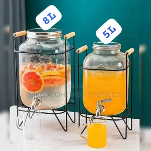 Glass Juice Dispenser 5l