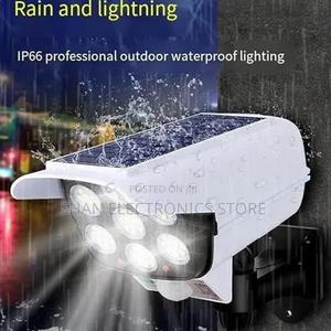Camera Solar Powered Sensor Light 77 Led Street Spotlight So - thumbnail 2