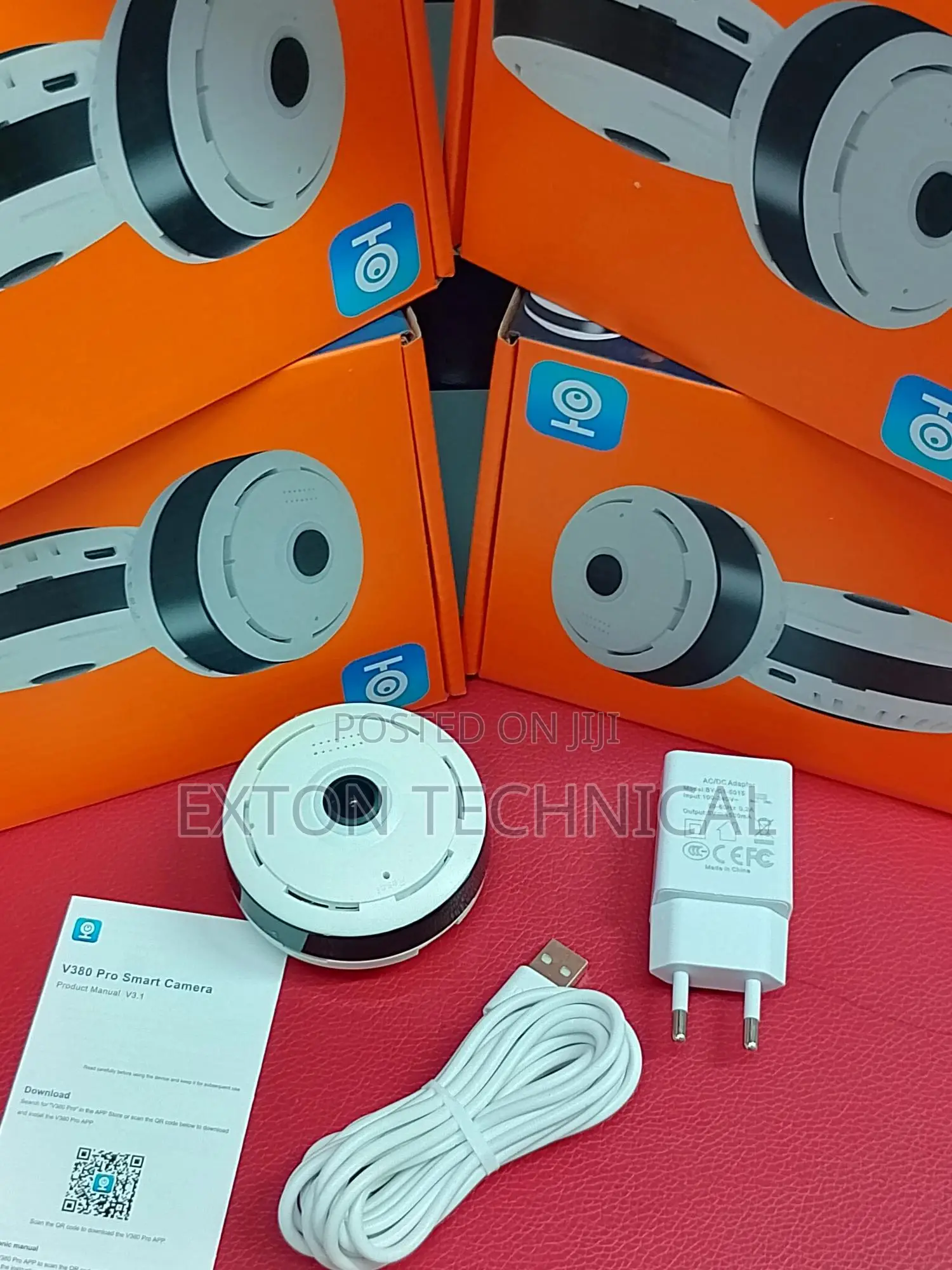 Fish Eye 360degrees Full Hd Security Camera