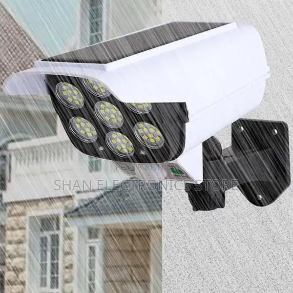 Exact Cctv Shape Motion Sensor Solar Flood Light Lamp
