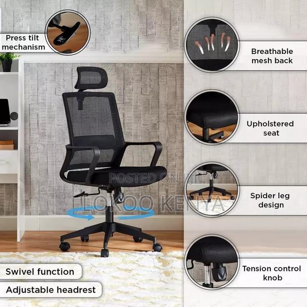 Office Chair: Workmode Mesh Office Chair - thumbnail 5