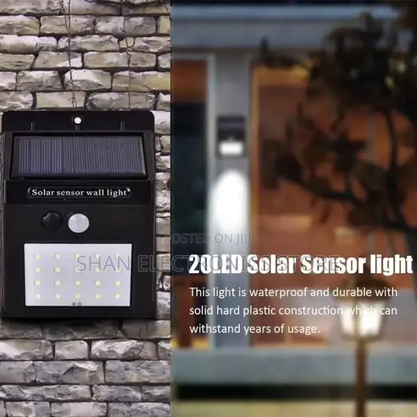Wall, Patio, Garden, Landscape Solar Powered Outdoor Light