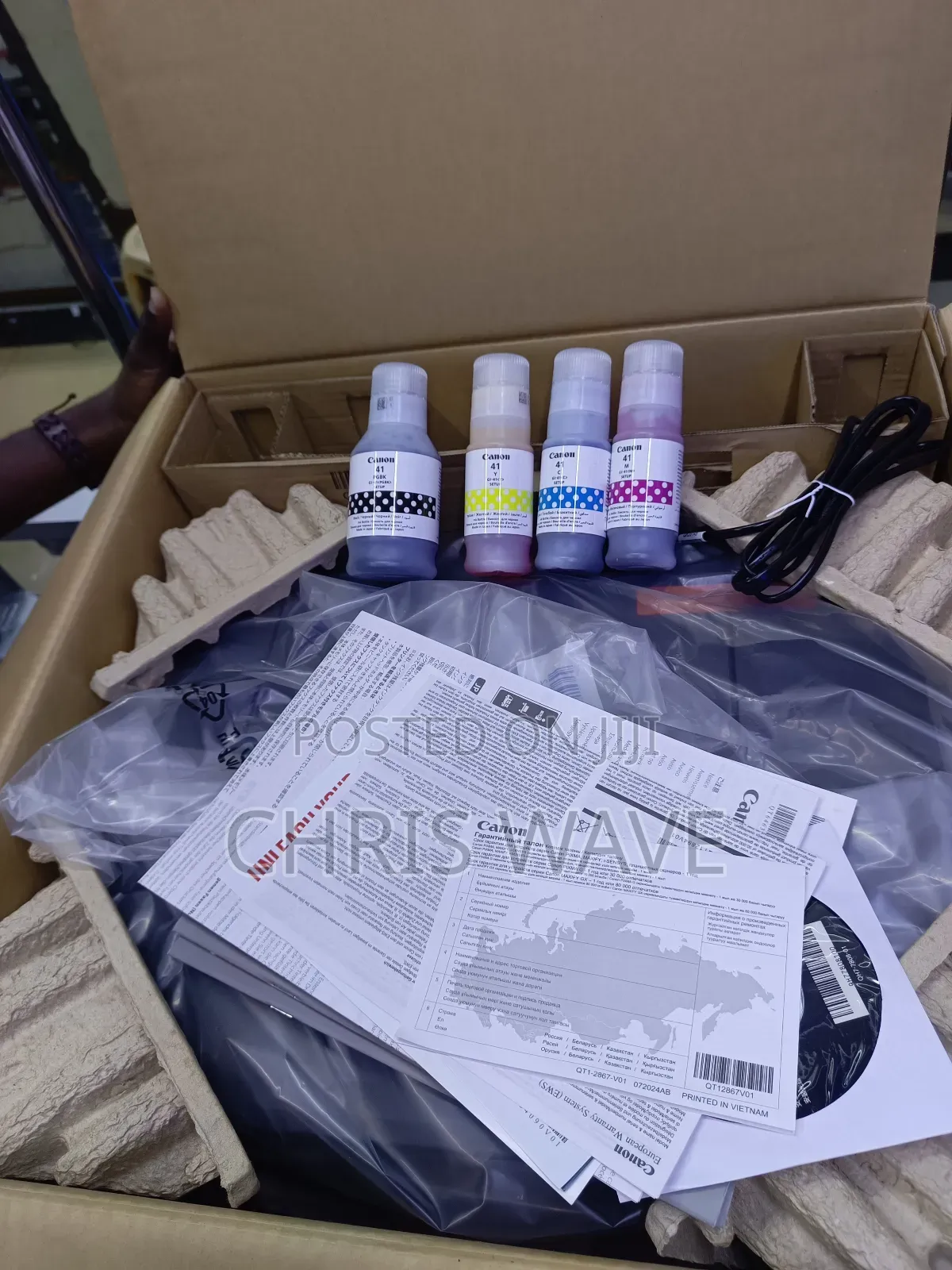 Pixma G3470 Wifi Priter With Free Ink