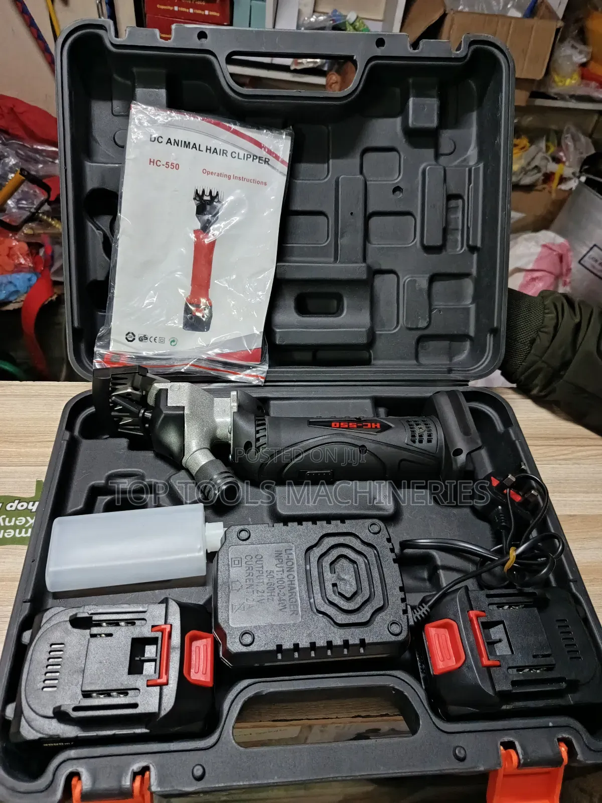 Cordless Sheep Sheers/ Animal Clipper Toolkit