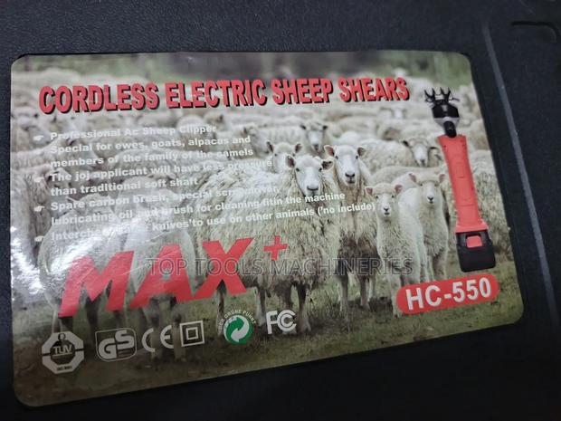 Cordless Sheep Sheers/ Animal Clipper Toolkit - thumbnail 5