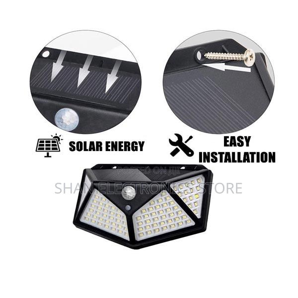 100 Led Solar Wall Lamp 4 Sides~Solar Wall Lamp 100 Led - main view