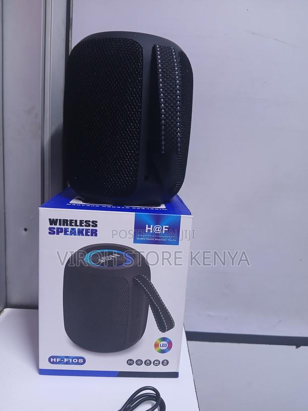 Hf F105 Portable Wireless Bluetooth Speaker With Radio - main view