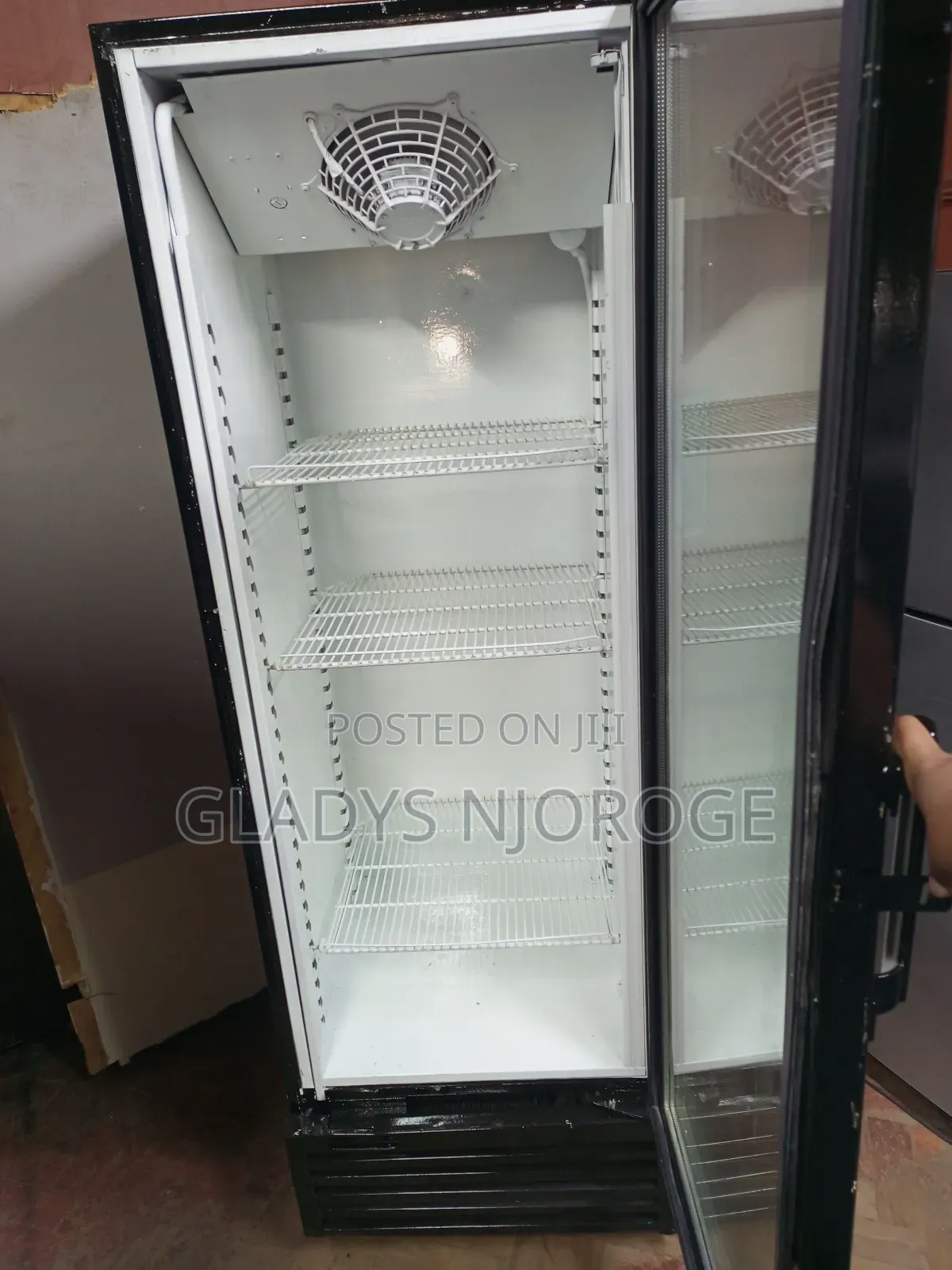 Black Fregorex Fridge 400l
