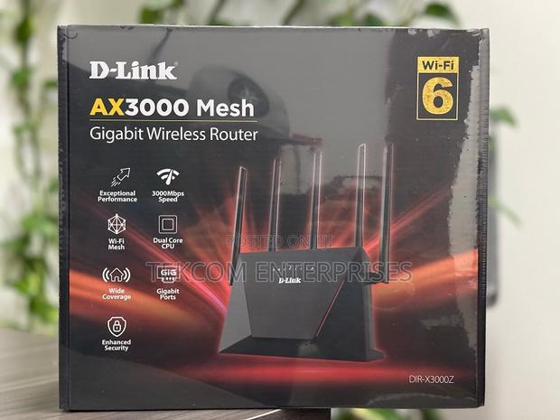 D-Link Dir-X3000z Ax3000 Mesh Gigabit Wireless Router - main view