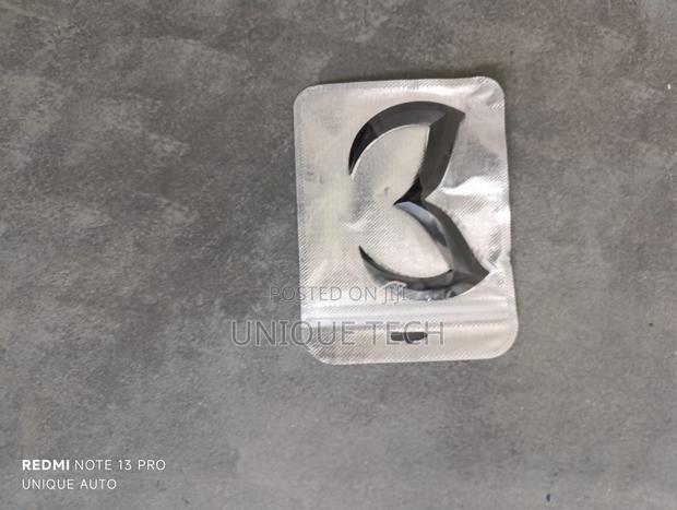 Evil M Emblem Logo Badge Metal Decal