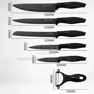 Ereasthos 6pc Knife Set