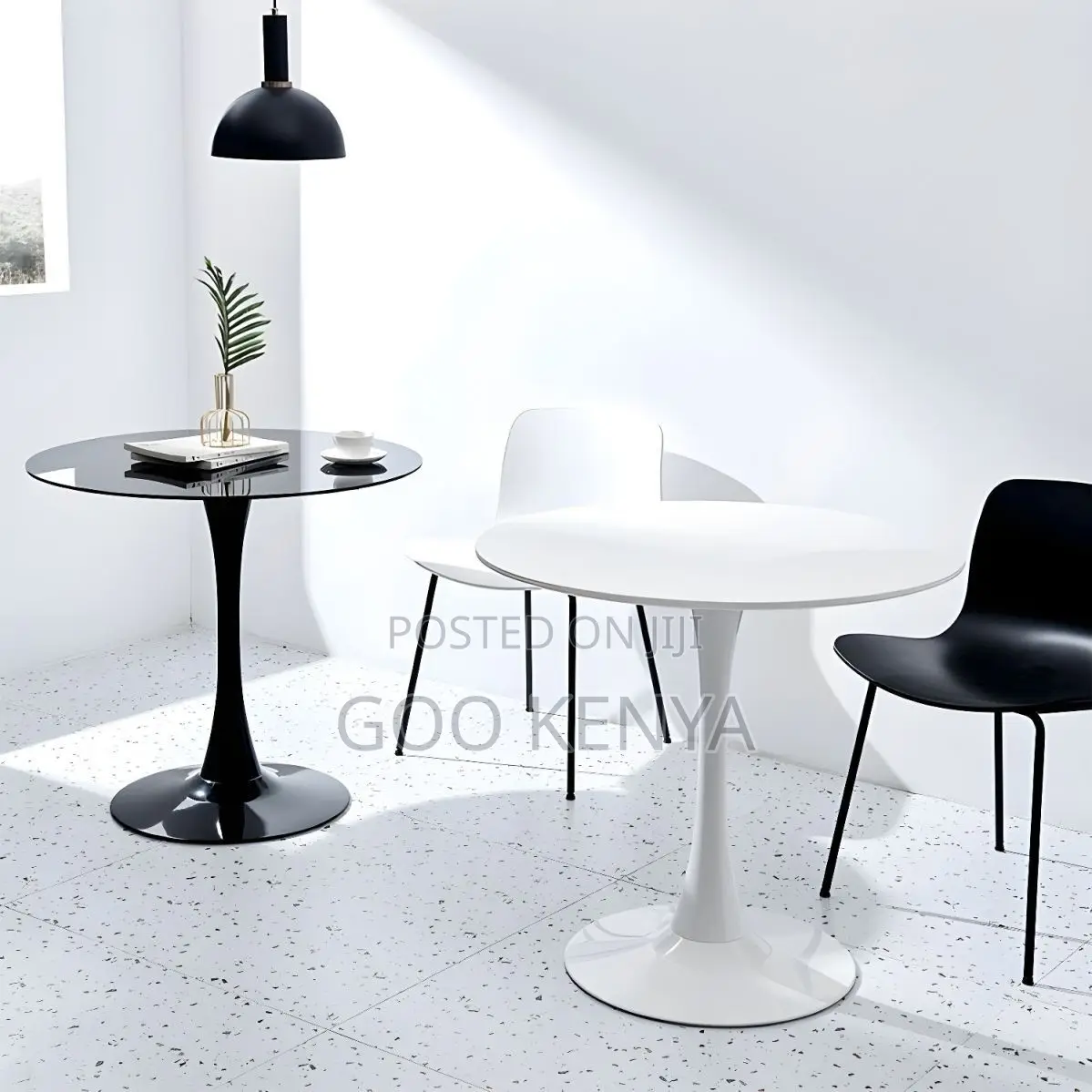 Dining Table ; Round Marble Top Dining Table