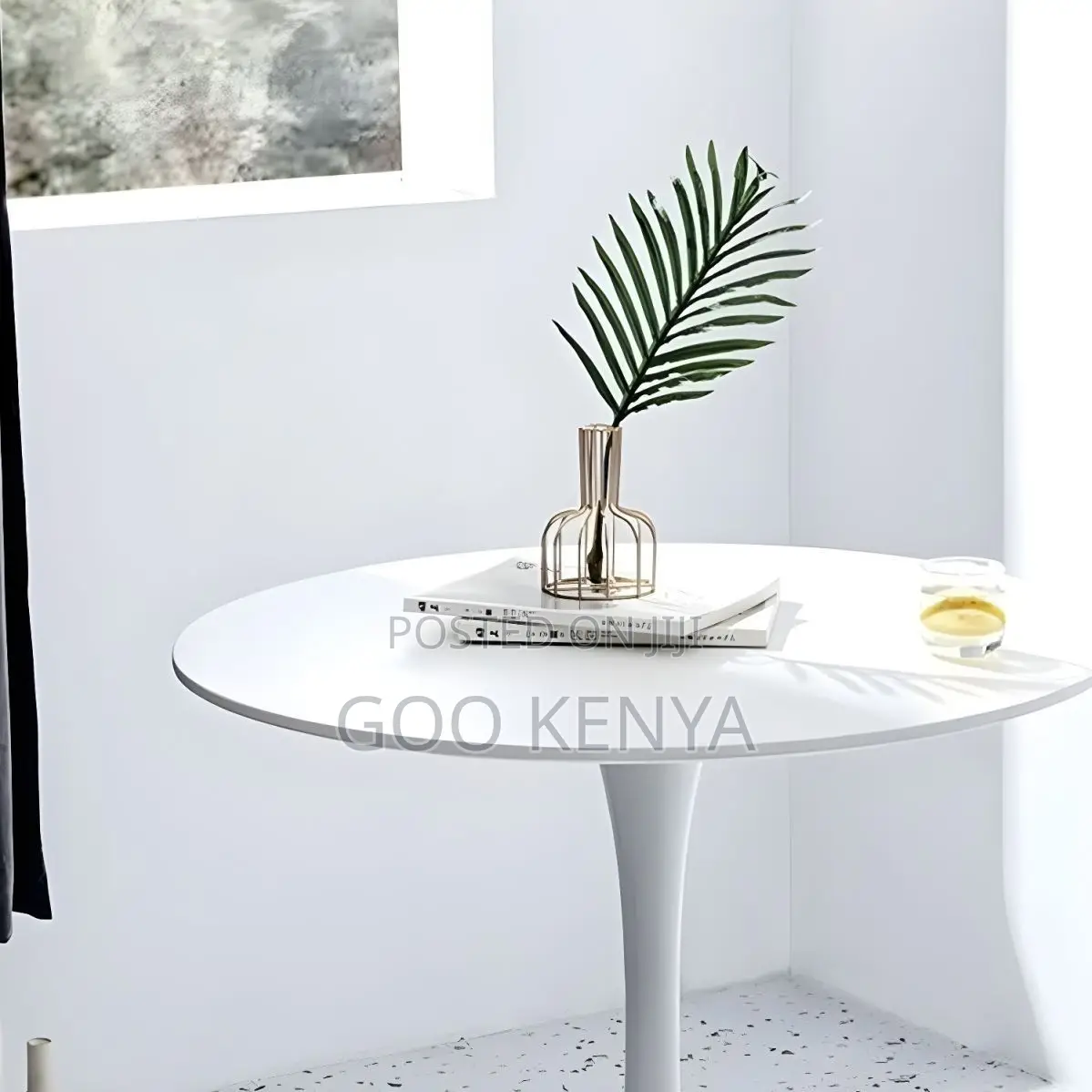 Dining Table ; Round Marble Top Dining Table