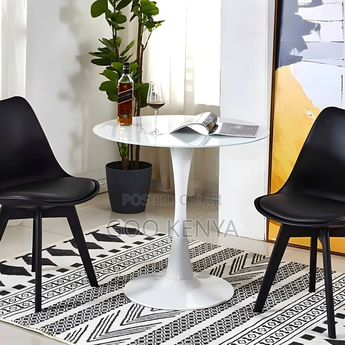 Dining Table ; Round Marble Top Dining Table