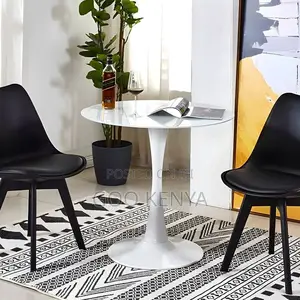 Dining Table ; Round Marble Top Dining Table