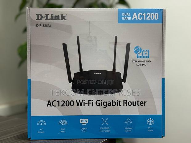 D-Link Wireless Ac1200 Dual-Band Gigabit Router Dir-825m - main view