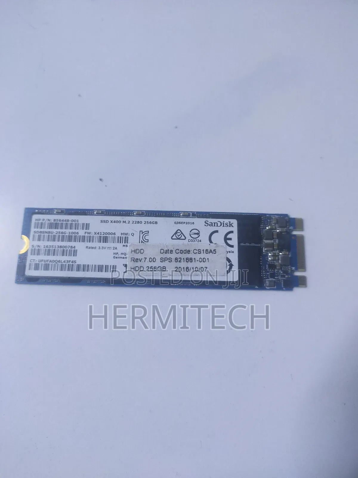 256 SSD Double Notch M.2 Sandisk