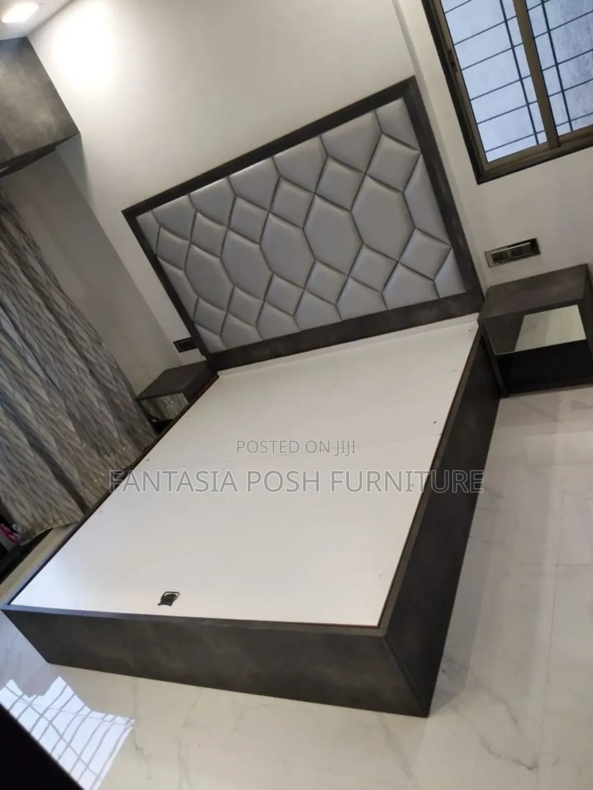 5*6 Velvet Bed Tufted Headboard