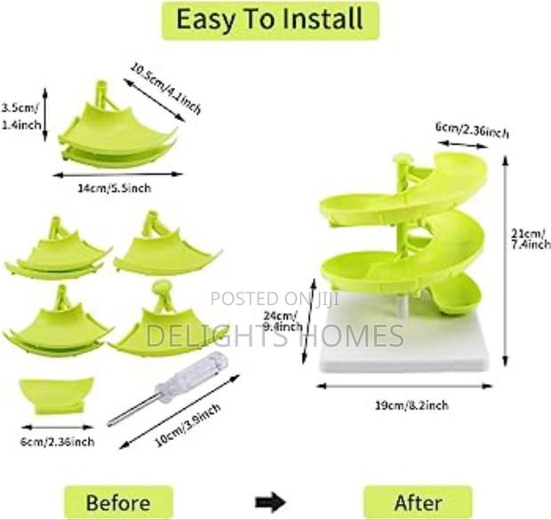 Sliding Spiral Egg Holder_pa - thumbnail 3