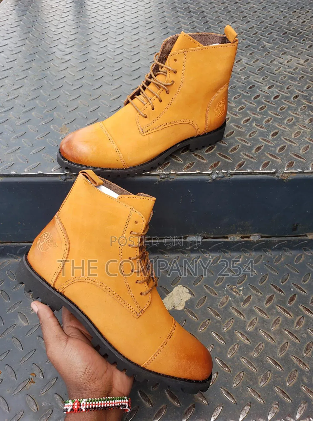 Quality Original Leather High Cut Official Boot Shoes