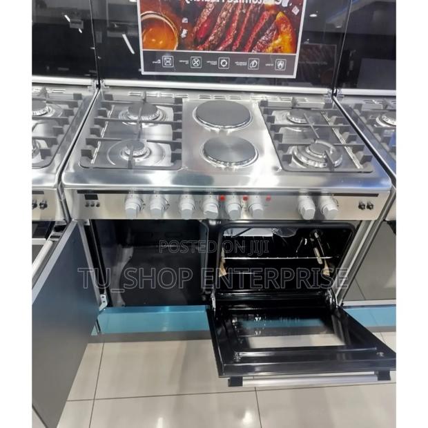 ##Cooker! 60*90 Haier 4+2 Standing With Gas Compartment