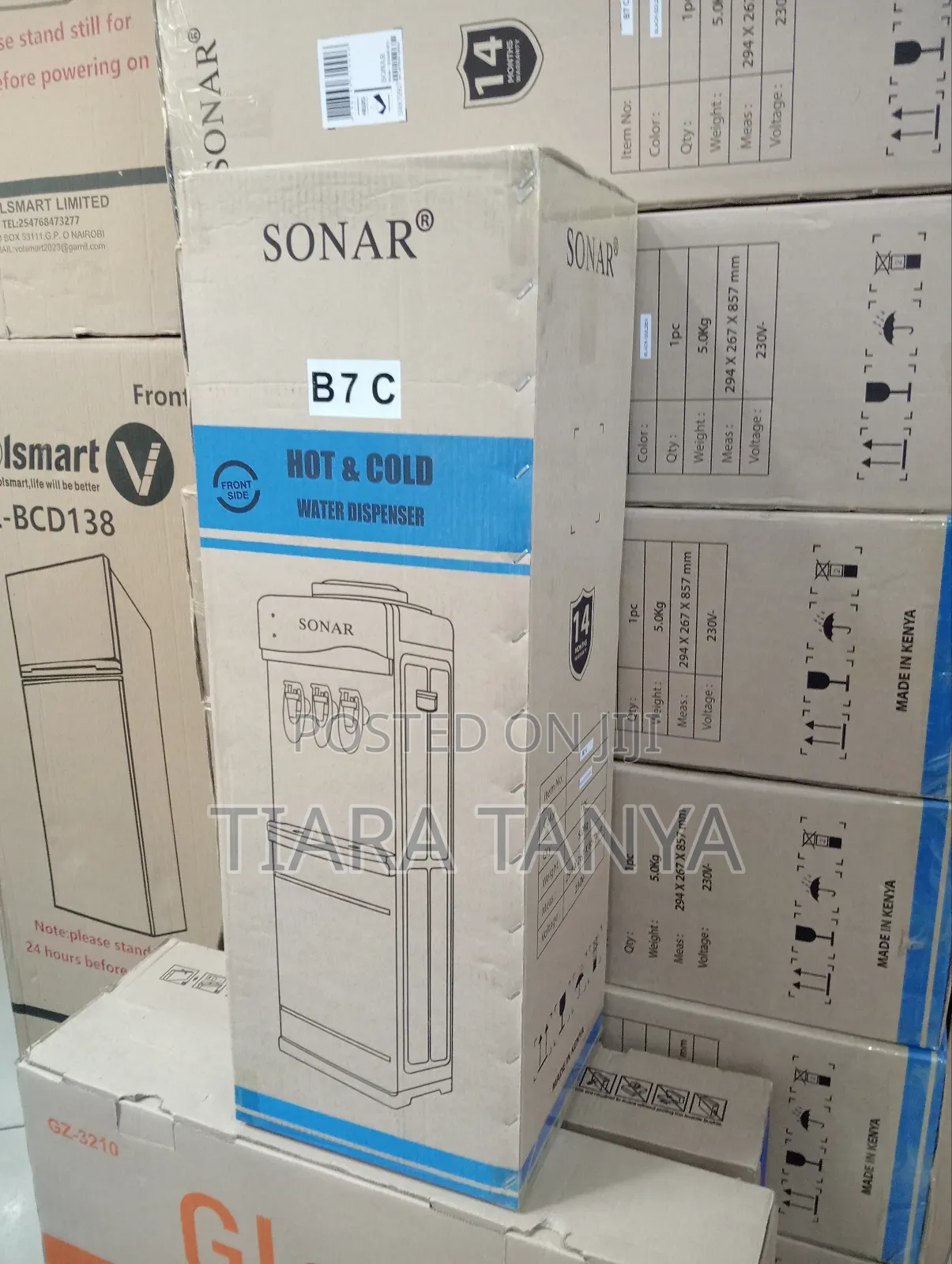 Sonar Hot and Cold Water Dispenser