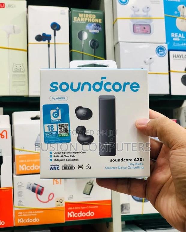 Soundcore A30i by Anker, Smart Noise Cancelling Earbuds,