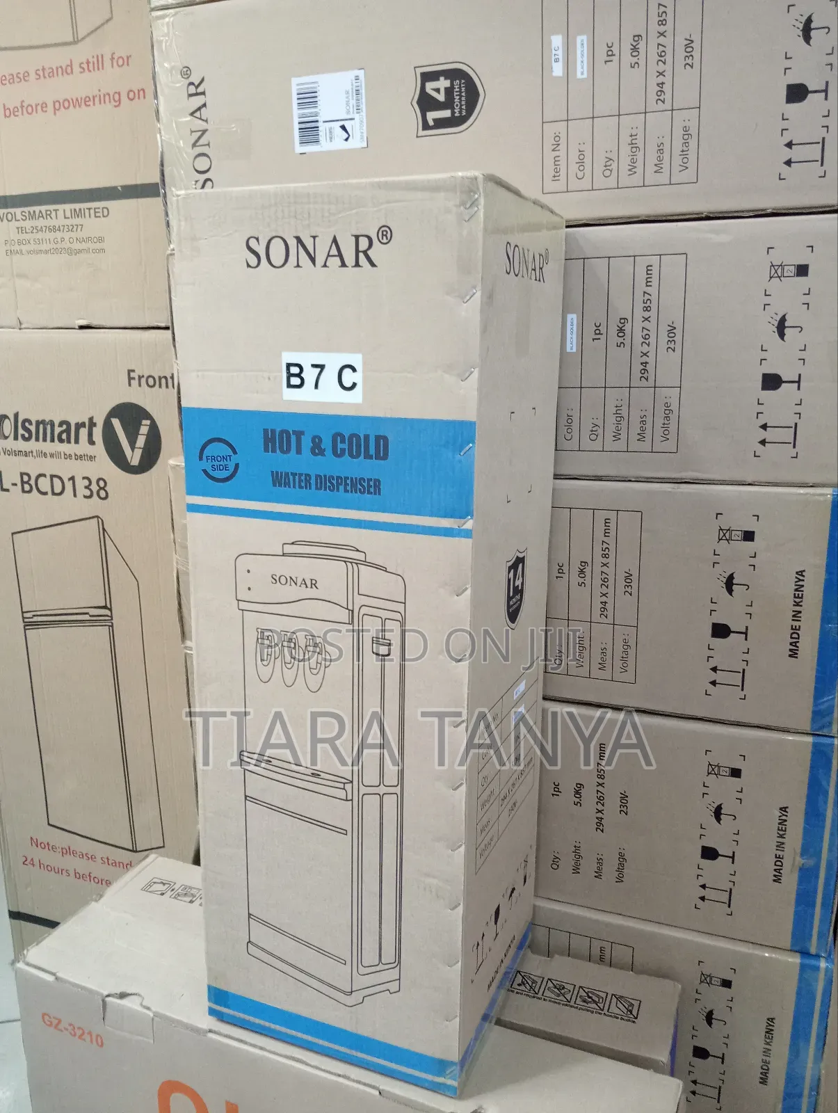 Sonar Hot and Cold Water Dispenser
