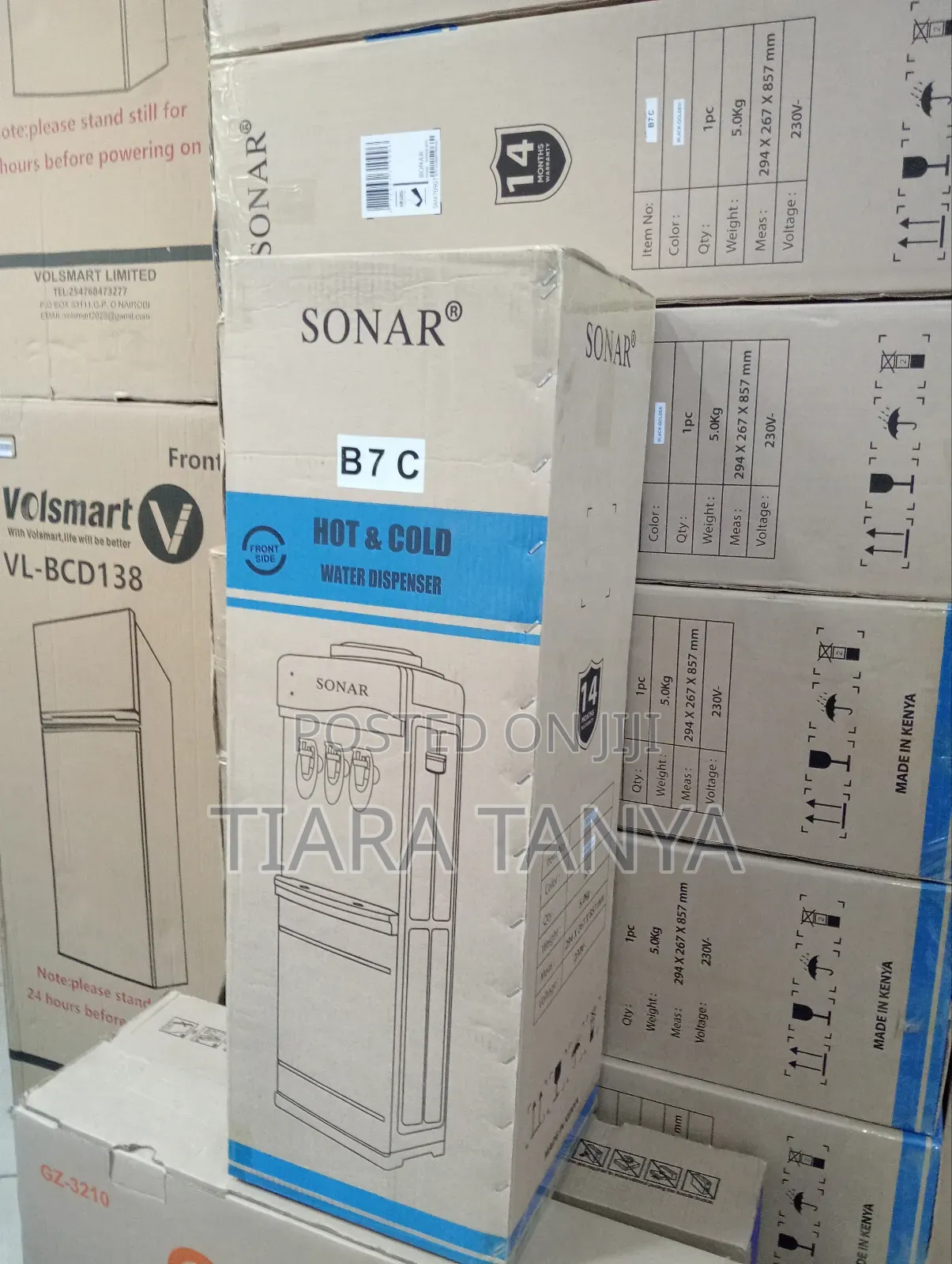 Sonar Hot and Cold Water Dispenser