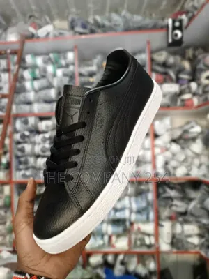 Quality Leather Casual Rubber Sole Puma Sued Shoes