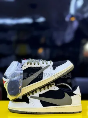 Quality Leather Nike Jordan 1 Travis Scott Sneakers Shoes