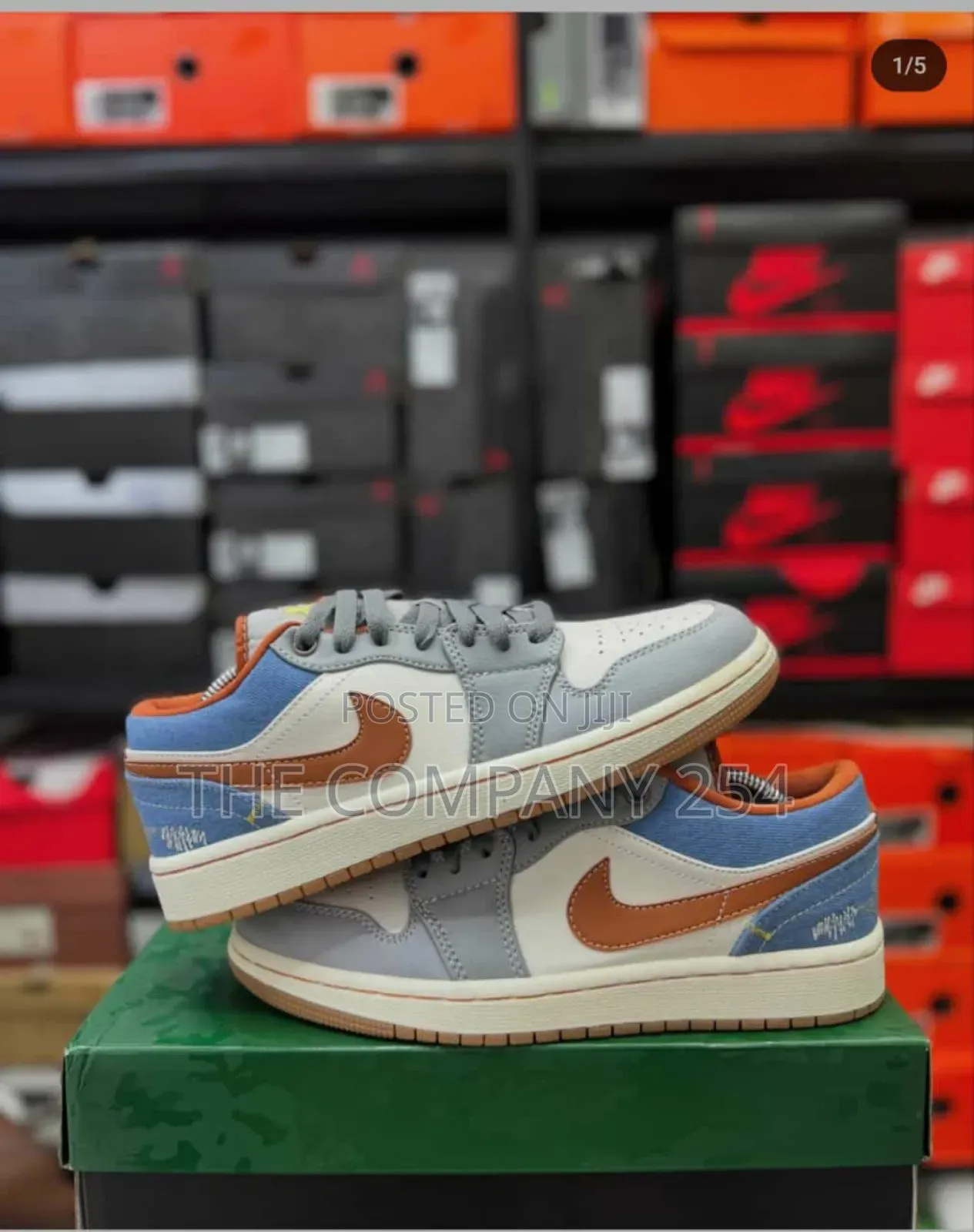 Quality Leather Nike Jordan 1 Travis Scott Sneakers Shoes