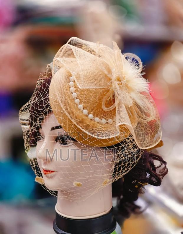Brawn Laced Mini Fascinators - main view