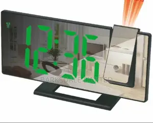 Led Projection Alarm Clock With Time Temperature Display