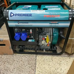 Premier Pm6500e 6.5kva Diesel Engine Generator