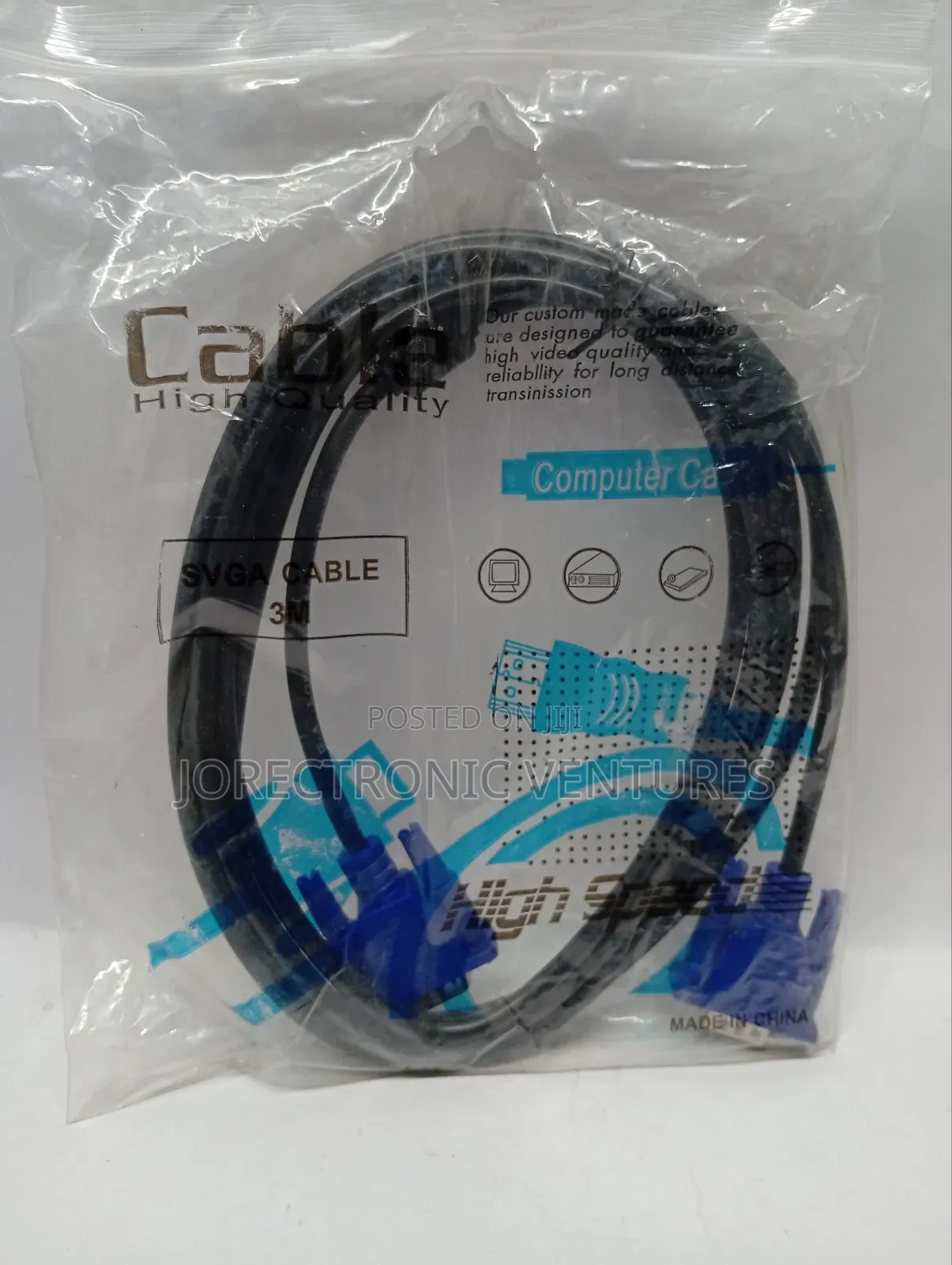 High Quality Vga Computer Cable 3 Meters